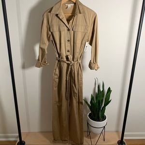 Tan Jumpsuit
